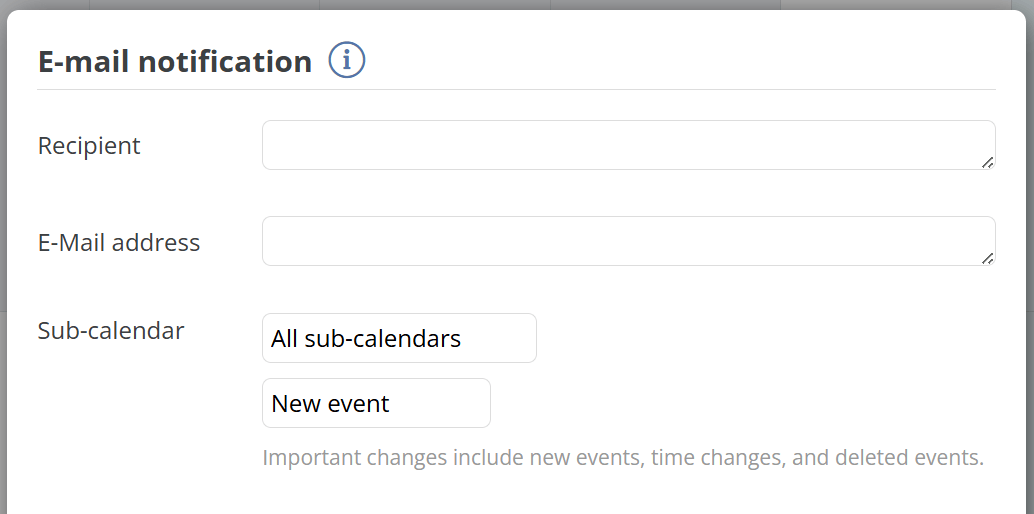 Notifications
